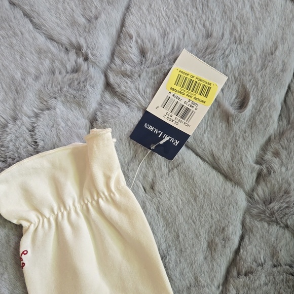 Ralph Lauren White/Navy Jumper, Toddler Girl 4T, New With Tags - Picture 3 of 14